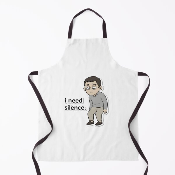 Item preview, I Need Silence Funny Mood Design designed and sold by TiredSociety.