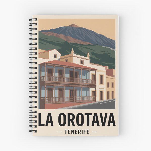 Item preview, La Orotava Tenerife - Historic Canarian Architecture & Teide designed and sold by MavtM.