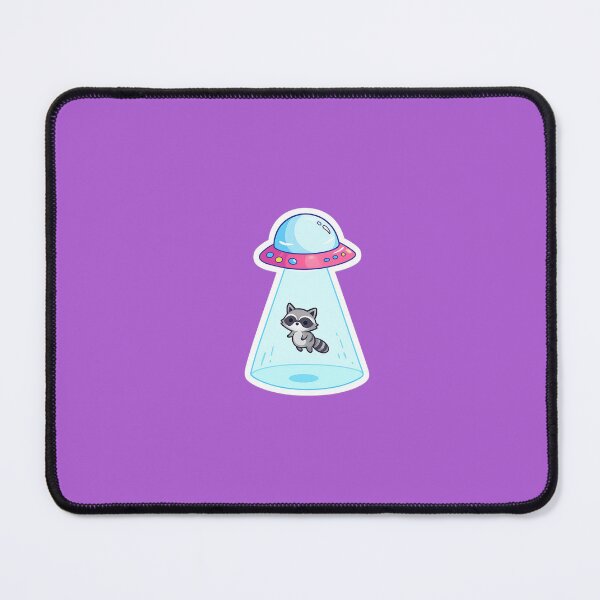 Item preview, Raccoon Abducted - STICKER designed and sold by CROFTARTS.