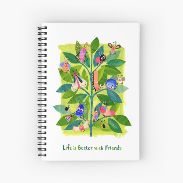 Life's Better with Friends Spiral Notebook