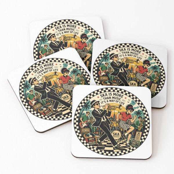 Item preview, Ska Is More Than Music – 2 Tone Unity Dance Design designed and sold by rude vibes shop.