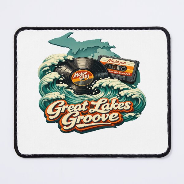 Item preview, Great Lakes Groove Retro Motor City Vibes designed and sold by Dresut.