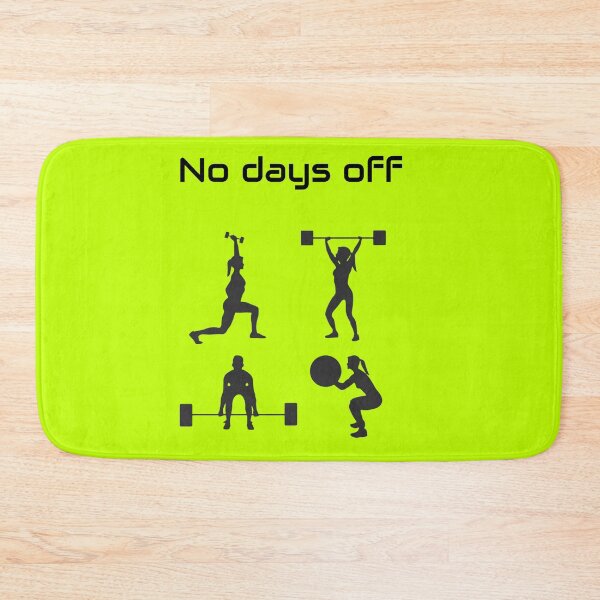 Item preview, No Days Off | Minimalist Fitness Motivation Design T-Shirt designed and sold by TitanGiggle .