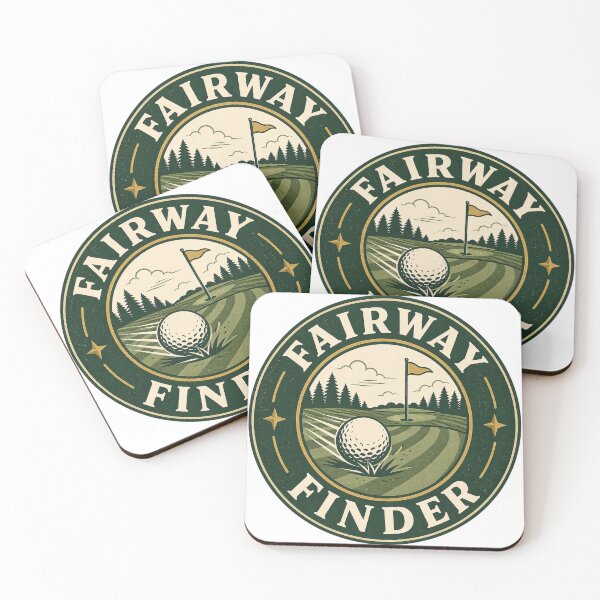 Item preview, Fairway Finder Golf Badge designed and sold by EastEndTownie.