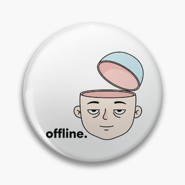 Item preview, Offline Funny Mood Design designed and sold by TiredSociety.