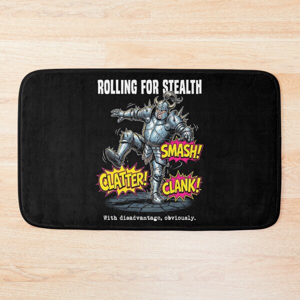 Item preview, Rolling For Stealth With Disadvantage Funny Paladin Fighter designed and sold by Fenay Designs.