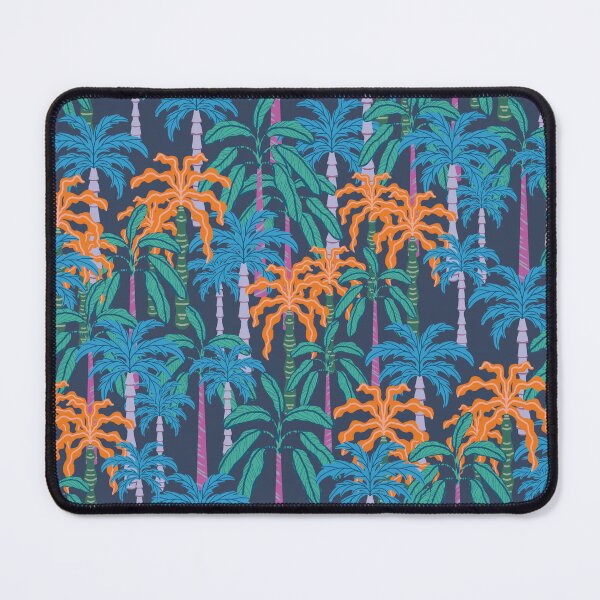 Item preview, Playful Palms - denim designed and sold by Courtney Nicholls.