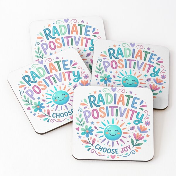 Item preview, Radiate Positivity Choose Joy Inspirational Sun designed and sold by Owcomm.