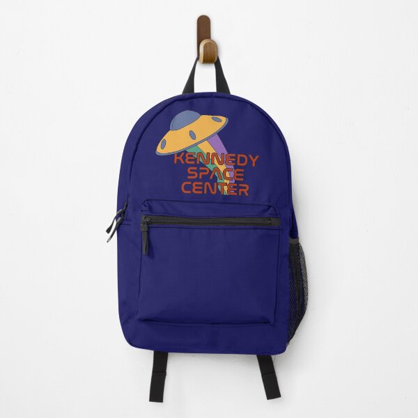Item preview, Kennedy Space Center with Alien UFO (retro vibes) designed and sold by YonderAndBeyond.