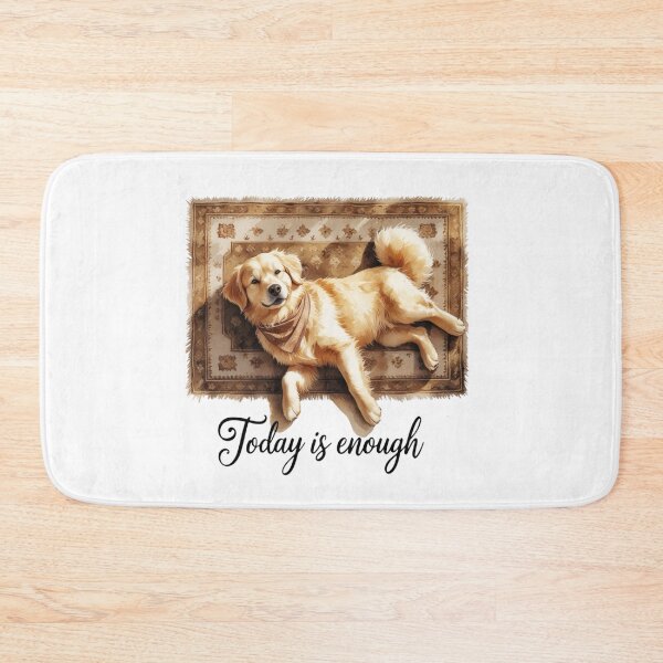 Item preview, Today Is Enough Cute Golden Retriever Cottagecore Dog designed and sold by AQUILAKREO.
