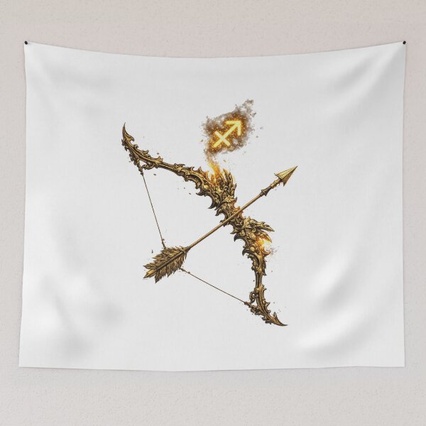 Item preview, Sagittarius Zodiac Archer – Detailed Astrology Design – Minimal No Text Sagittarius Artwork designed and sold by Szapeee.