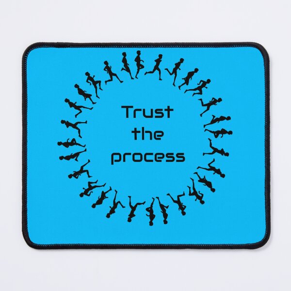 Item preview, Trust the Process | Minimalist Running Motivation Design T-Shirt designed and sold by TitanGiggle .