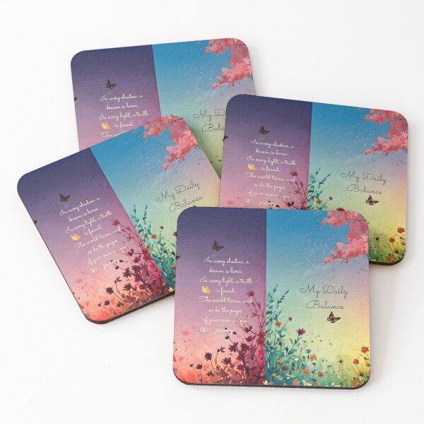 Item preview, My Daily Balance Floral Nature Journal designed and sold by mythographiaart.