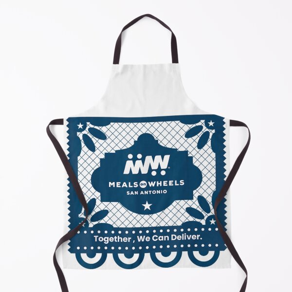Item preview, Together We Can Deliver San Antonio Charity Papel Picado Blue Graphic Design designed and sold by WilliaMaler.
