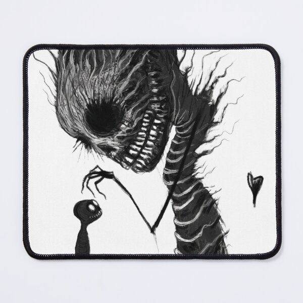 Item preview, Giant Void Entity and Human - Dark Surrealism Illustration designed and sold by kitastylish.