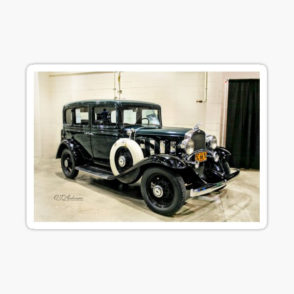 1932 Chevrolet Series BA Confederate Classic Car Sticker