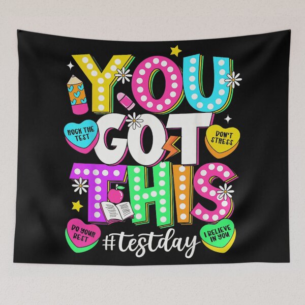 Item preview, You Got This Test Day Motivational Teacher Student Back To School Inspiration designed and sold by WilliaMaler.