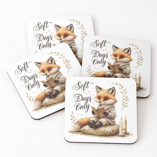 Item preview, Soft Days Only Cute Vintage Fox Woodland Nursery Decor designed and sold by AQUILAKREO.