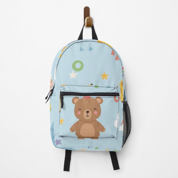 Item preview, Nursery Animals with Teddy Bear Elephant Fox and Giraffe Pattern designed and sold by Owcomm.