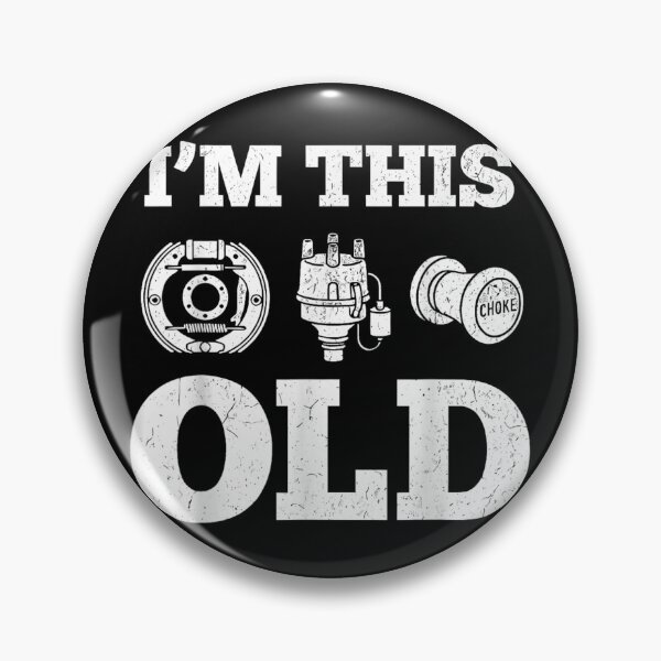 Item preview, I Am This Old Vintage Car Parts Distributer Choke Brake Retro Mechanic designed and sold by WilliaMaler.