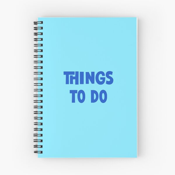 Item preview, THINGS TO DO  designed and sold by thehappyintrovert .