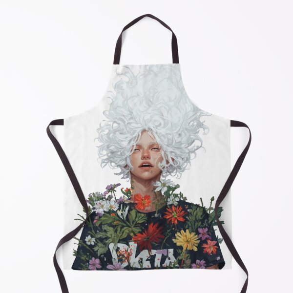 Artikelvorschau, Florales Fantasieporträt als Kunstdruck entworfen und verkauft von GrowNest.