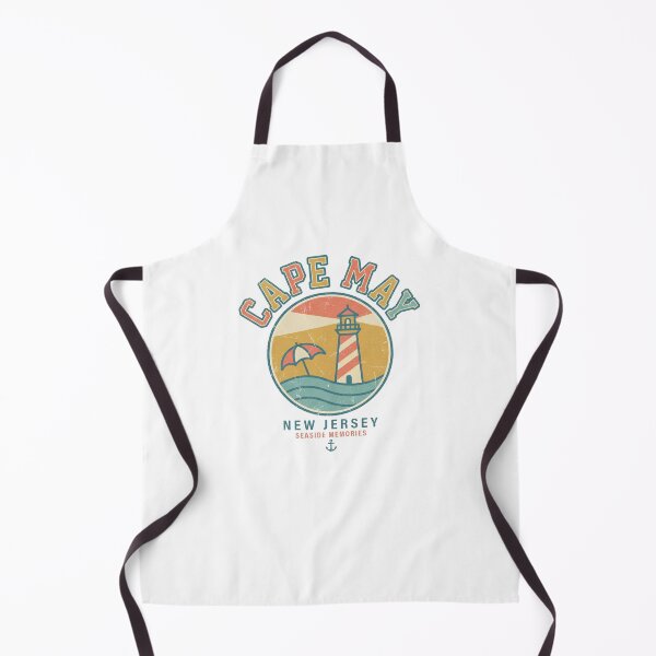 Item preview, Cape May NJ Vintage Seaside Memories Jersey Shore Badge designed and sold by Milasneeze.
