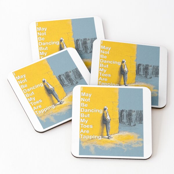 Item preview, Toe Tapping Wallflower: Quiet Vibes in a Loud Room designed and sold by Ignorant-Artist.