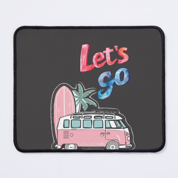 Item preview, Let’s Go Travel Van Surf Summer Vibes designed and sold by zoroyassine45.