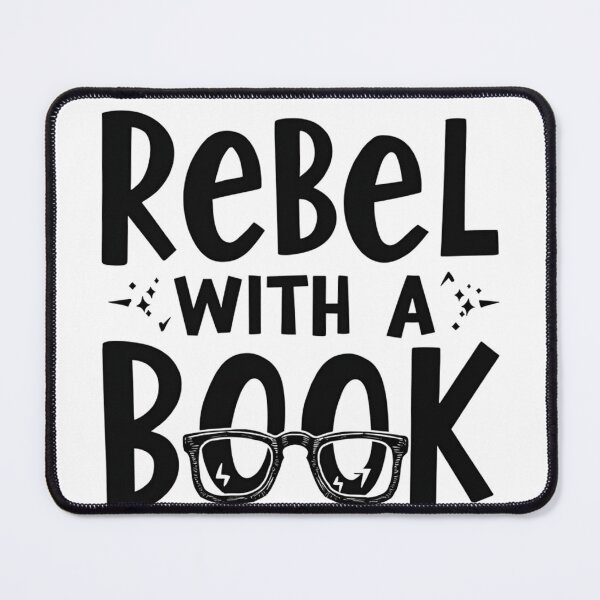 Item preview, Rebel with a Book designed and sold by Wear2Transform.