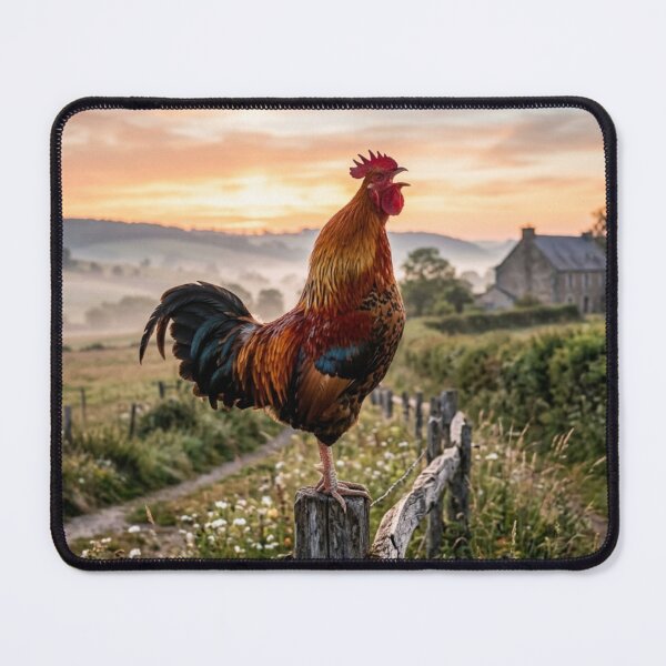 Item preview, Rooster crowing at sunrise. designed and sold by Malisa345.