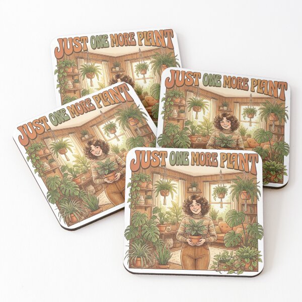 Item preview, Just One More Plant Vintage Botanical Aesthetic Houseplant Lover Design designed and sold by urbinet.