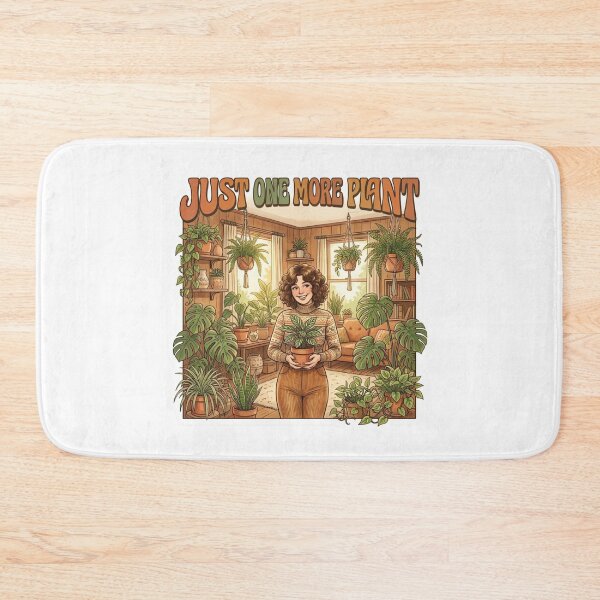 Item preview, Just One More Plant Vintage Botanical Aesthetic Houseplant Lover Design designed and sold by urbinet.