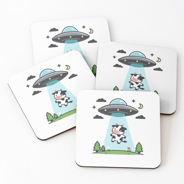 Item preview, Cow Abduction UFO Alien Spaceship designed and sold by Owcomm.