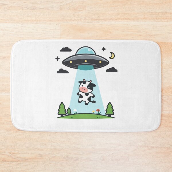 Item preview, Cow Abduction UFO Alien Spaceship designed and sold by Owcomm.