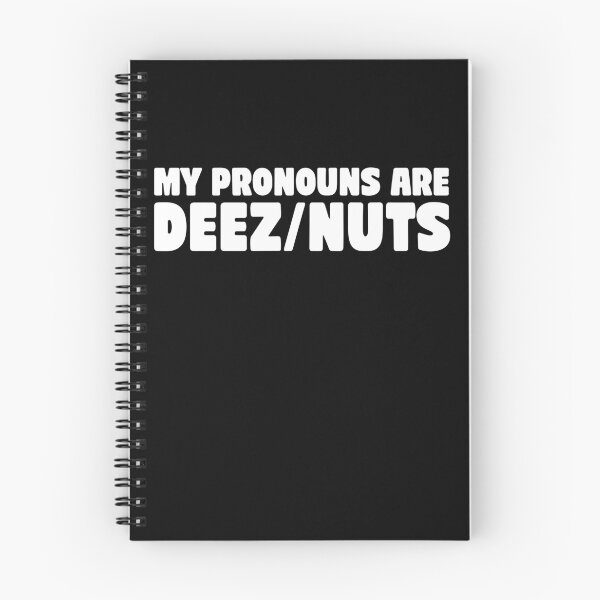 Item preview, My Pronouns Are Deez Nuts – Silly Sarcasm Saying designed and sold by Sutra-Lotus-Co.