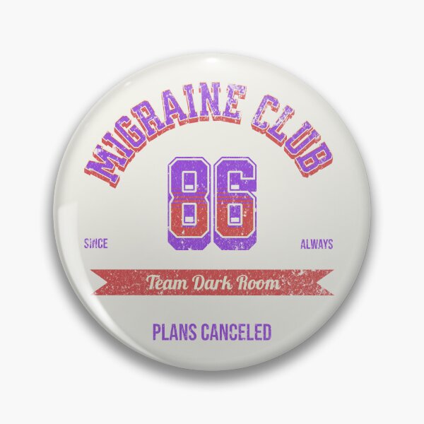 Item preview, Funny Chronic Illness Shirt Club 86 Team Dark Room Retro Migraine Humor Chronic Illness Humor Spoonie Life Invisible Illness designed and sold by RealLifeMerchies.