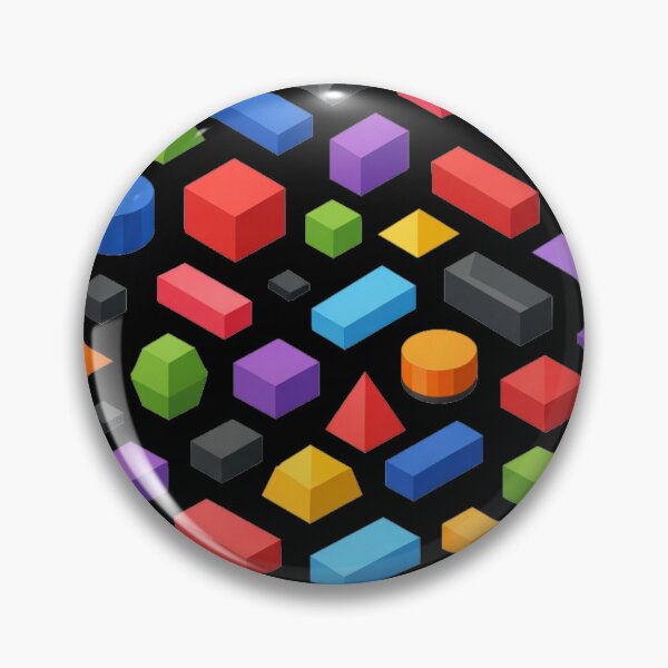 Item preview, Colorful 3D Geometric Shapes Pattern designed and sold by houta.