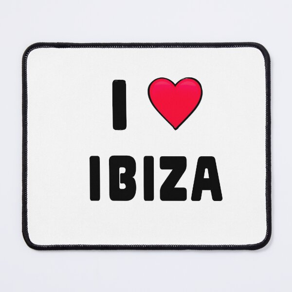 Item preview, I Love Ibiza Minimalist Heart Design - Classic City Souvenir designed and sold by Artonmytee.