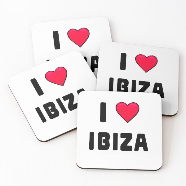 Item preview, I Love Ibiza Minimalist Heart Design - Classic City Souvenir designed and sold by Artonmytee.