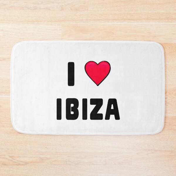 Item preview, I Love Ibiza Minimalist Heart Design - Classic City Souvenir designed and sold by Artonmytee.