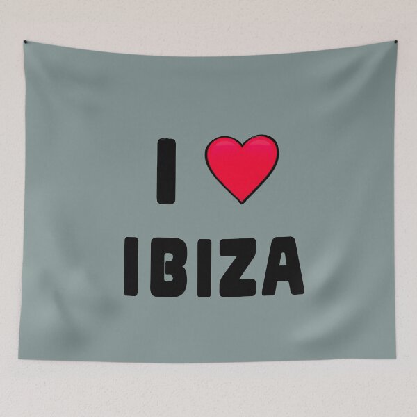 Item preview, I Love Ibiza Minimalist Heart Design - Classic City Souvenir designed and sold by Artonmytee.