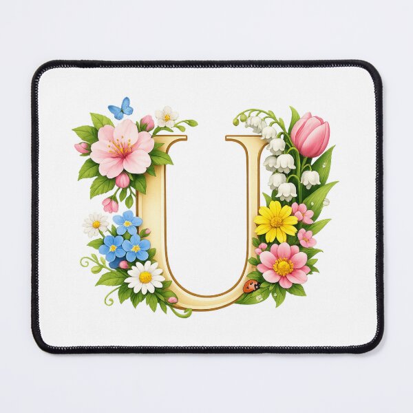 Item preview, Spring magic for Mom – Your personal floral monogram designed and sold by CoolContent Factory.