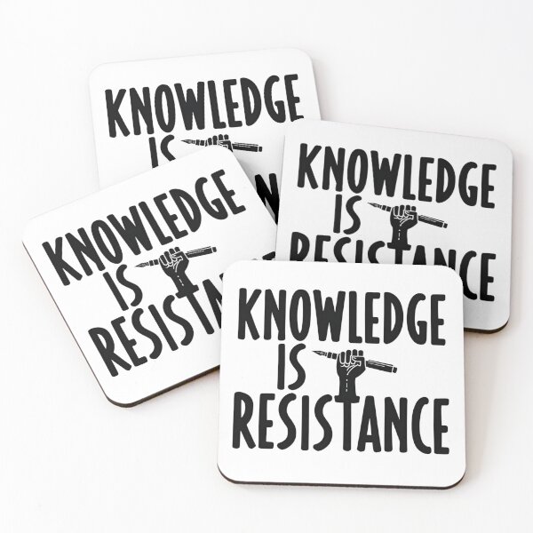 Item preview, Knowledge Is Resistance designed and sold by Wear2Transform.