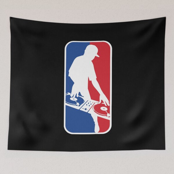 Item preview, Turntable League – DJ Silhouette Pro Logo Tee designed and sold by EvulAtheng Designs.