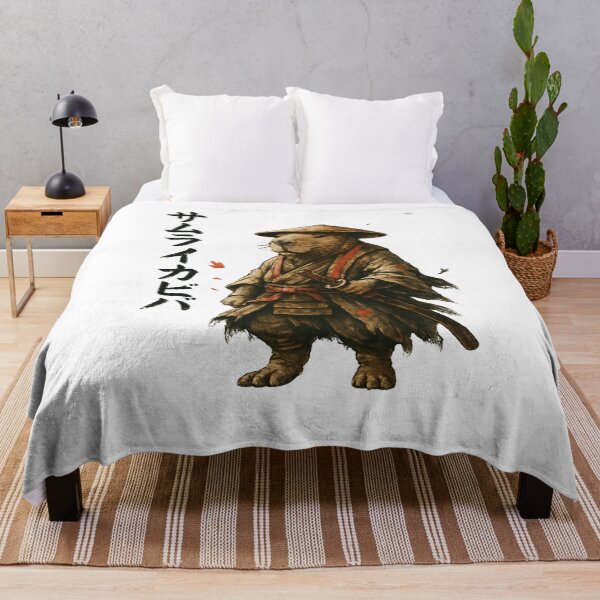 Item preview, Samurai Capybara Warrior Japanese Style designed and sold by SiarheiYur.
