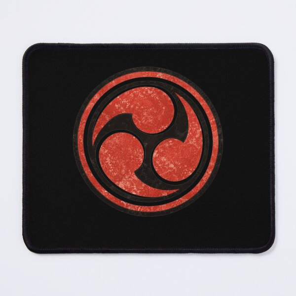 Item preview, Mitsu Tomoe Modern Crest Japanese Symbol Art designed and sold by OblivionRise.