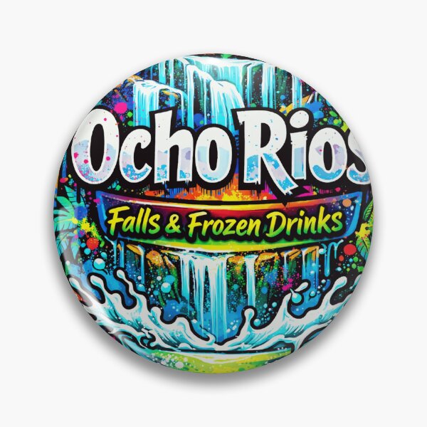 Artikelvorschau, Ocho Rios – Wasserfälle & Frozen Drinks entworfen und verkauft von SavvyEarth.