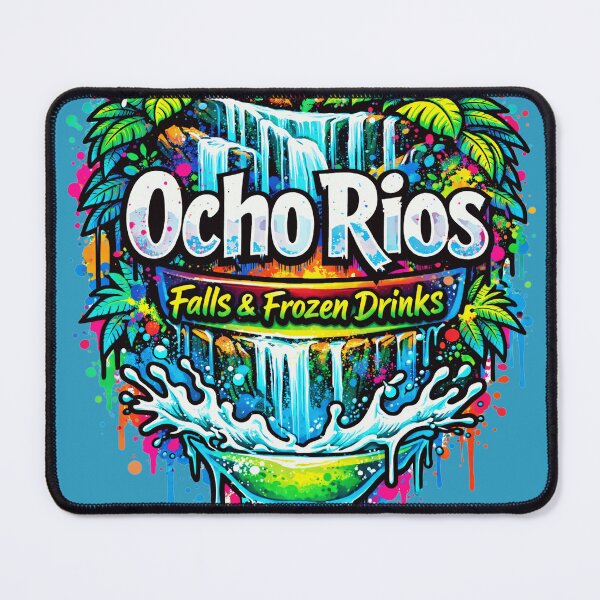 Item preview, Ocho Rios – Falls & Frozen Drinks designed and sold by SavvyEarth.