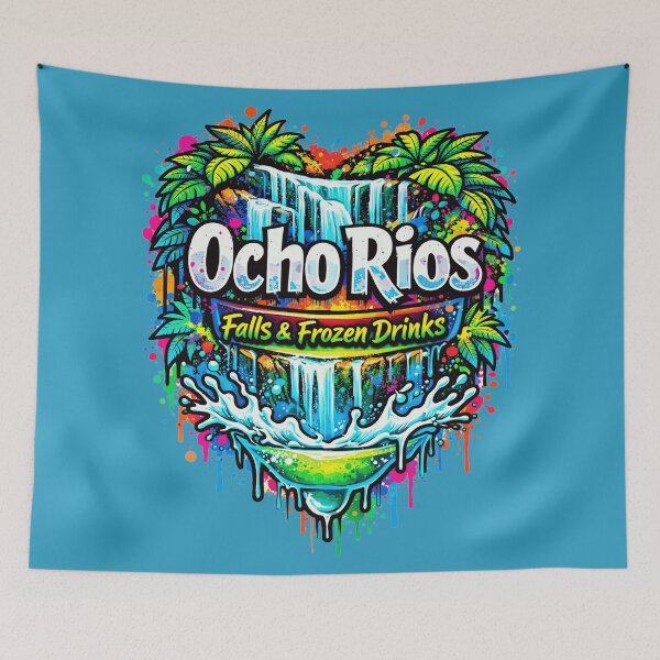 Item preview, Ocho Rios – Falls & Frozen Drinks designed and sold by SavvyEarth.